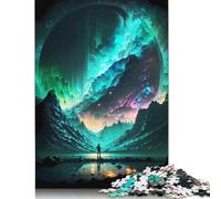 1000 Piece Jigsaw Puzzles Galactic Traveler Puzzles for Adults Paper Puzzles Educational Game for Adult As A 1000pcs (38x26cm)