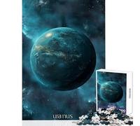 1000 Piece Jigsaw Puzzles- Galaxy Outer Space Educational Toy Gift Birthday Hands-on Game with Matching Poster And Trivia Sheet Size 38x26cm