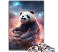 1000 Piece Jigsaw Puzzles Galaxy Panda Adult Jigsaw,Learning Educational Toys Family Games Gifts for Friends And Family (26x38cm)