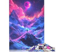 1000 Piece Jigsaw Puzzles Game Magical Night Wooden Puzzles Educational Game Challenge Toy As A 1000pcs (75x50cm)