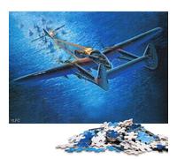 1000 Piece Jigsaw Puzzles Game Northrop P61 Black Widow Wooden Puzzles Educational Game Challenge Toy As A 1000pcs (75x50cm)
