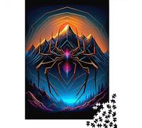 1000 Piece Jigsaw Puzzles Game Spider Wooden Puzzles Educational Game Challenge Toy As A 1000pcs (75x50cm)