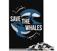 1000 Piece Jigsaw Puzzles Game Whale Mammal Sea Gift Idea Paper Puzzles Educational Game Challenge Toy As A 38x26cm/1000pcs