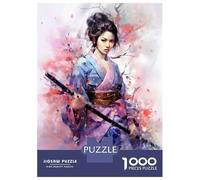 1000-piece Jigsaw Puzzles Girls Flowers Japanese Jigsaws for Adults Brain Teaser Game Improve Memory Unique Gifts for Birthday And Christmas 70x50cm/1000pcs