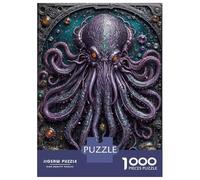 1000-piece Jigsaw Puzzles God Legend Cthulhu Adult Jigsaw Puzzle Hands-on Game Difficult Challenge Parent-child Interaction 52x38cm/1000pcs