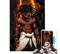 1000 Piece Jigsaw Puzzles God of War Fun at Home Activities, Wall Decoration Practical Game for And 14 Years And over (50X75cm)