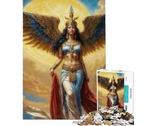 1000-piece Jigsaw Puzzles Goddess Isis Fun Activities at Home Difficult Challenge Anti-Stress Toys for And from 14 Years And over (50x75cm)