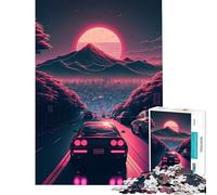 1000-piece Jigsaw Puzzles Going Down The Road Addictive Toys to Cultivate Patience Relaxing Games Stress Reliever Great Gifts And Toys (Size 38x26cm)