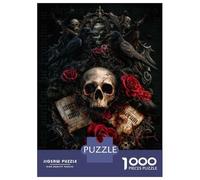 1000-piece Jigsaw Puzzles GOTHIKA Adult Jigsaw Puzzle Hands-on Game Difficult Challenge Parent-child Interaction 52x38cm/1000pcs