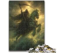 1000 Piece Jigsaw Puzzles Grim Reaper Adult Jigsaw,Learning Educational Toys Family Games Gifts for Friends And Family (75x50cm)