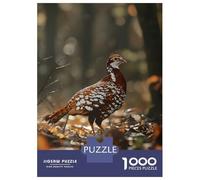 1000-piece Jigsaw Puzzles Grouse Bird in The Forest Adult Jigsaw Puzzle Hands-on Game Difficult Challenge Parent-child Interaction 52x38cm/1000pcs