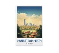 1000 Piece Jigsaw Puzzles Hampstead Heath London Challenging Puzzles, Puzzle Game for The Whole for Women, Gifts for Men, 38x26CM