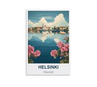 1000 Piece Jigsaw Puzzles Helsinki Finland Challenging Game Toys, Impossible Puzzle, Family Decoration Puzzle 38x52cm