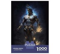 1000-piece Jigsaw Puzzles Hermes The Gods Messenger Adult Jigsaw Puzzle Hands-on Game Difficult Challenge Parent-child Interaction 52x38cm/1000pcs