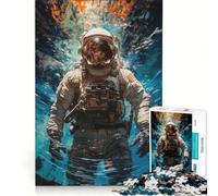 1000 Piece Jigsaw Puzzles In The Unknown, Anti-Stress Toys, For Family Fun, with Fully Interlocking Randomly Shaped Pieces (38x26cm)