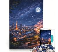 1000 piece jigsaw puzzles Japan, Tokyo | 75x50cm Wall Decoration Parent-child interaction deal as gifts for the whole family