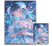 1000 Piece Jigsaw Puzzles Japanese Anime Girl Wooden Jigsaw Puzzles DIY Decoration, Brain Challenge, for Adult, Family, 50X75CM