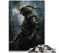 1000 Piece Jigsaw Puzzles Japanese Neon Ninja Educational Family Game Deal As Gifts for The Whole Family for And Age 14 Years Up 50x75cm