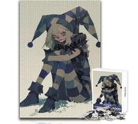 1000-piece Jigsaw Puzzles Jester Core Toy Intellectual Game Learning Educational Gift For Birthdays Size 50x75cm