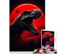1000 Piece Jigsaw Puzzles- Jurassic Park Movie Puzzles for Teenagers Difficult Hard Every Piece Is Unique - Toys Educational Games (38x52cm)