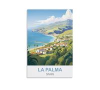 1000 Piece Jigsaw Puzzles，La Palma Spain Challenging Puzzles, Puzzle Game for The Whole for Women, Gifts for Men 70x50cm