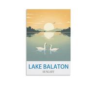 1000 Piece Jigsaw Puzzles Lake Balaton Hungary Home Decor Birthday Party Gift Toy for Men Women Elders Seniors, 38x52cm