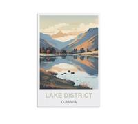 1000 Piece Jigsaw Puzzles,Lake District Cumbria Challenging Puzzles, Puzzle Game for The Whole for Women, Gifts for Men, 52x38CM