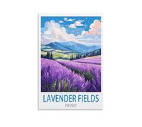 1000 Piece Jigsaw Puzzles Lavender Fields France Home Decor Birthday Party Gift Toy for Men Women Elders Seniors, 38x52cm