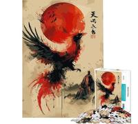 1000 Piece Jigsaw Puzzles Let The Phoenix Reborn Difficult And Challenge Analysis And Logic DIY Toys for And from 14 Years And over (50X75cm)