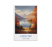 1000 Piece Jigsaw Puzzles，Loch Tay Scotland Posters Challenging Puzzles, Puzzle Game for The Whole for Women, Gifts for Men, 38x26CM