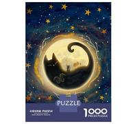 1000-piece Jigsaw Puzzles Loneliness Jigsaws for Adults Brain Teaser Game Improve Memory Unique Gifts for Birthday And Christmas 52x38cm/1000pcs