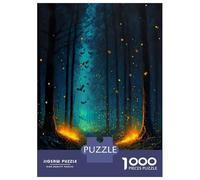 1000-piece Jigsaw Puzzles Magical Fairy Forest At Ni Adult Jigsaw Puzzle Hands-on Game Difficult Challenge Parent-child Interaction 38x26cm/1000pcs