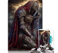 1000 Piece Jigsaw Puzzles Magical Knight Teenager Jigsaw,Brain Intelligence Challenge Addictive Toys for Home Decoration (size 38x26cm)