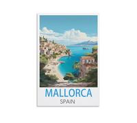 1000 Piece Jigsaw Puzzles Mallorca Spain Challenging Game Toys, Impossible Puzzle, Family Decoration Puzzle 38x52cm