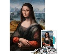 1000 Piece Jigsaw Puzzles Mona Lisa Prado Difficult And Challenge Difficult Hard Practical Game for And 14 Years And over (38X26cm)