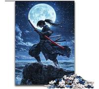 1000 Piece Jigsaw Puzzles Moon Ninja, Brain Teaser For Wall Decoration Unique Birthday And Xmas Gifts for for Age 14 (Size 50x75cm)