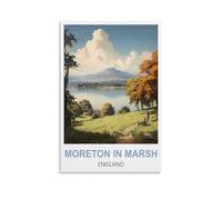 1000 Piece Jigsaw Puzzles，Moreton in Marsh England Posters Of paper Puzzles Suitable For Adults Children Families Stress Relief Puzzle Games 70x50cm