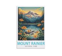 1000 Piece Jigsaw Puzzles Mount Rainier National Park Challenging Game Toys, Impossible Puzzle, Family Decoration Puzzle 50x70cm