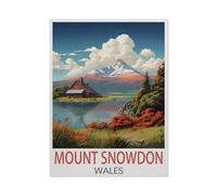 1000 Piece Jigsaw Puzzles，Mount Snowdon Wales，Puzzles for Adults and Teenagers, Puzzle Sets for Challenging Puzzle Game and Family Play（50x70cm）-HD10