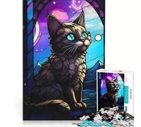 1000 Piece Jigsaw Puzzles Munchkin Cat The Wild Hands-on Game Birthday Present Unique Gifts for Birthday And Christmas 50x75cm