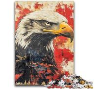 1000 Piece Jigsaw Puzzles Mysterious Eagle Challenging Game And Family Play for Is Ideal As A Gift for The Whole Family 50x75cm