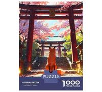 1000-piece Jigsaw Puzzles Mystic Kitsune Gateway Jigsaw Puzzle Anti-Stress Toys Wall Decoration Unique Gifts for Birthday And Christmas 38x26cm/1000pcs