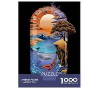 1000-piece Jigsaw Puzzles Nature Is Medicine Jigsaws for Adults Brain Teaser Game Improve Memory Unique Gifts for Birthday And Christmas 70x50cm/1000pcs