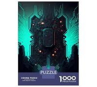 1000-piece Jigsaw Puzzles Necropolis City Adult Jigsaw Puzzle Hands-on Game Difficult Challenge Parent-child Interaction 70x50cm/1000pcs