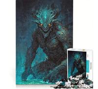 1000 Piece Jigsaw Puzzles Neon Leviathan Brain Teaser Game Difficult And Challenge Birthday Present Gifts 50x75cm