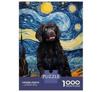 1000-piece Jigsaw Puzzles Newfoundland Dog Adult Jigsaw Hands-on Game A Work of Art Unique Gifts for Birthday And Christmas 70x50cm/1000pcs