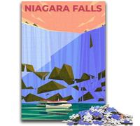 1000 Piece Jigsaw Puzzles Niagara Falls Educational Family Game Deal As Gifts for The Whole Family for And Age 14 Years Up (size 50x70cm)