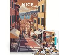 1000-piece Jigsaw Puzzles Nice, Toy Wall Decor, Challenging To Complete, Improving Love between Couples 38x26cm