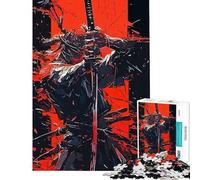 1000 Piece Jigsaw Puzzles Ninja War Paint Puzzles for Teenagers Difficult Hard Every Piece Is Unique Toys Educational Games (Size 38x52cm)