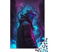1000 Piece Jigsaw Puzzles Octopus Monsters1 Jigsaw Puzzles for Adults Woodenboard Puzzles Challenging To Complete But Fun And Humorous 1000pcs (75x50cm)